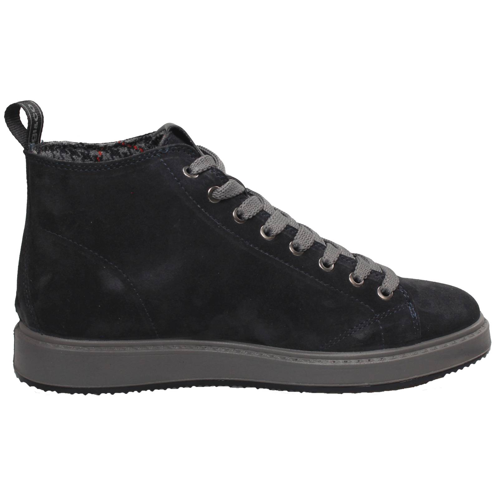 IGI &amp; CO Santiago - High Sneakers in Suede Man blue Photo 2