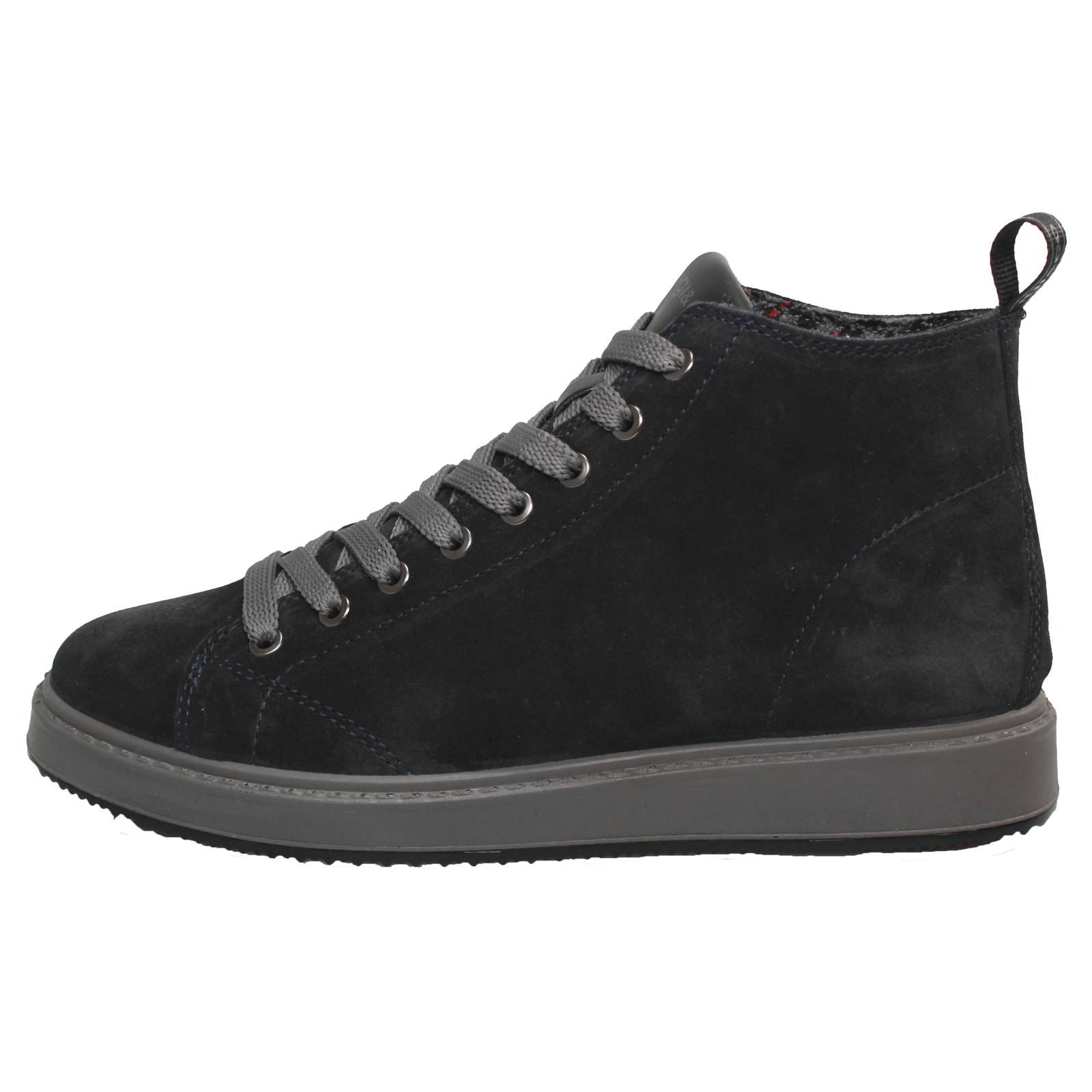 IGI &amp; CO Santiago - High Sneakers in Suede Man blue Photo 3