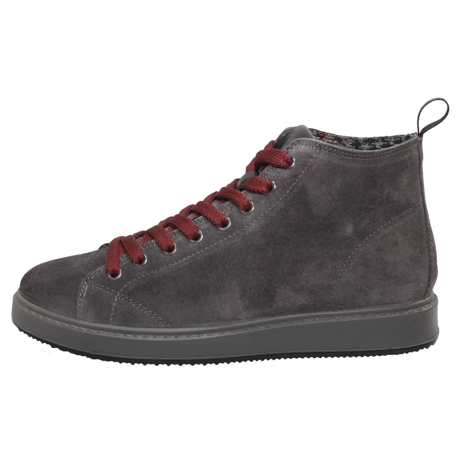 IGI &amp; CO Santiago - High Sneakers in Suede Man grey Photo 3