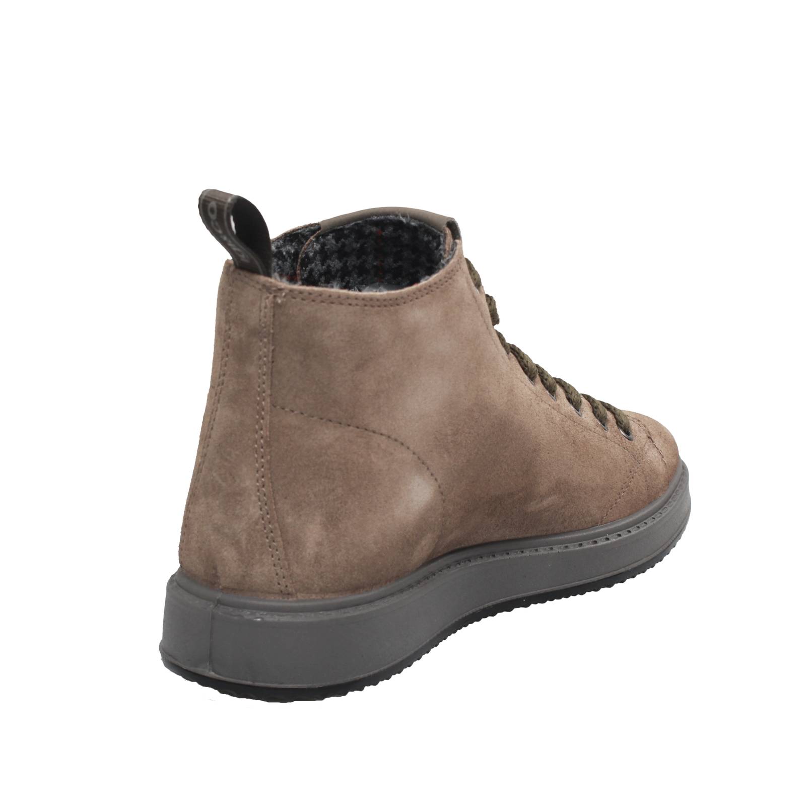 IGI &amp; CO Santiago - High Sneakers in Suede Man sand Photo 4