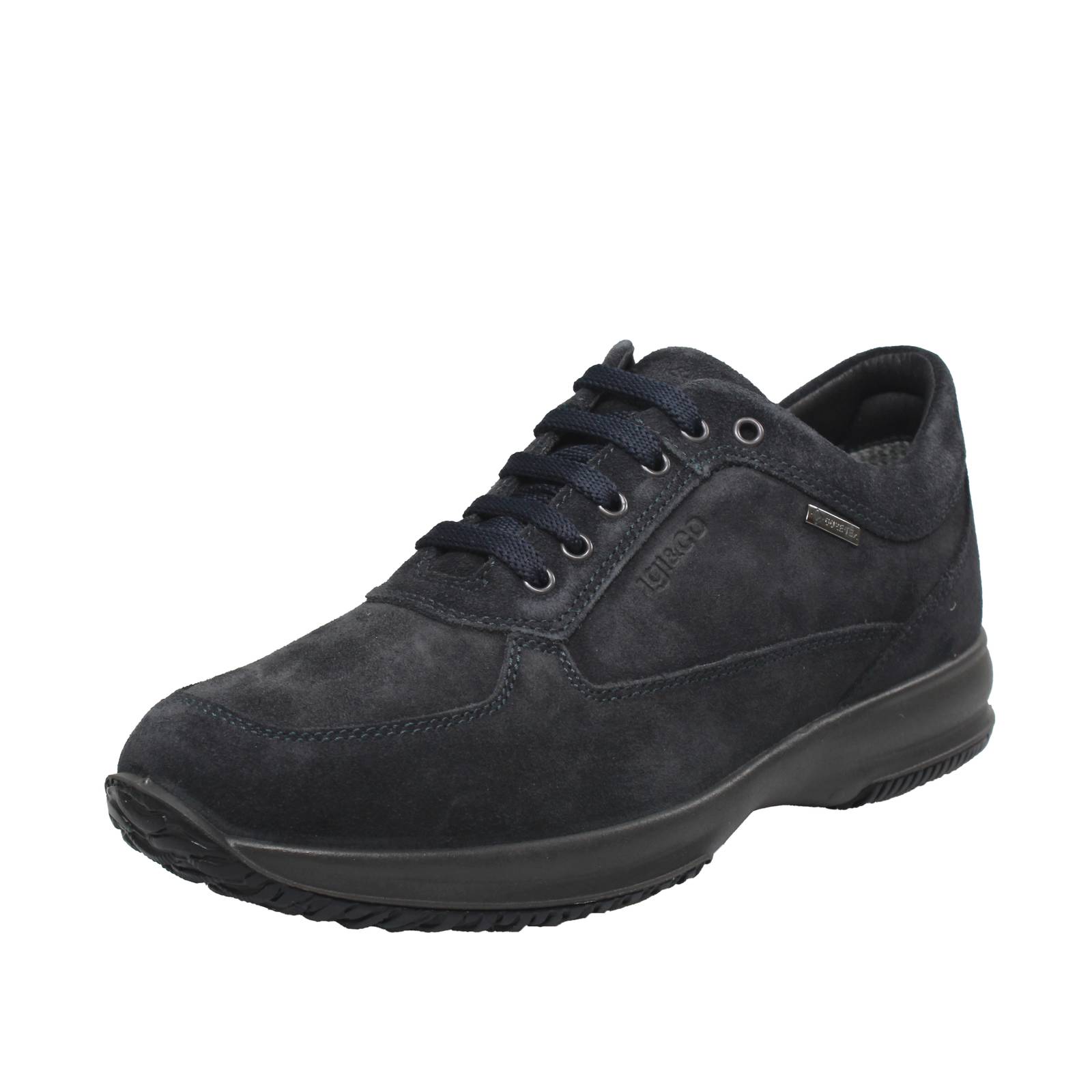 Igi - Co Travel Time Gtx - Sneaker aus Wildleder und blauem Goretex - Herren Schuhe 18890₽