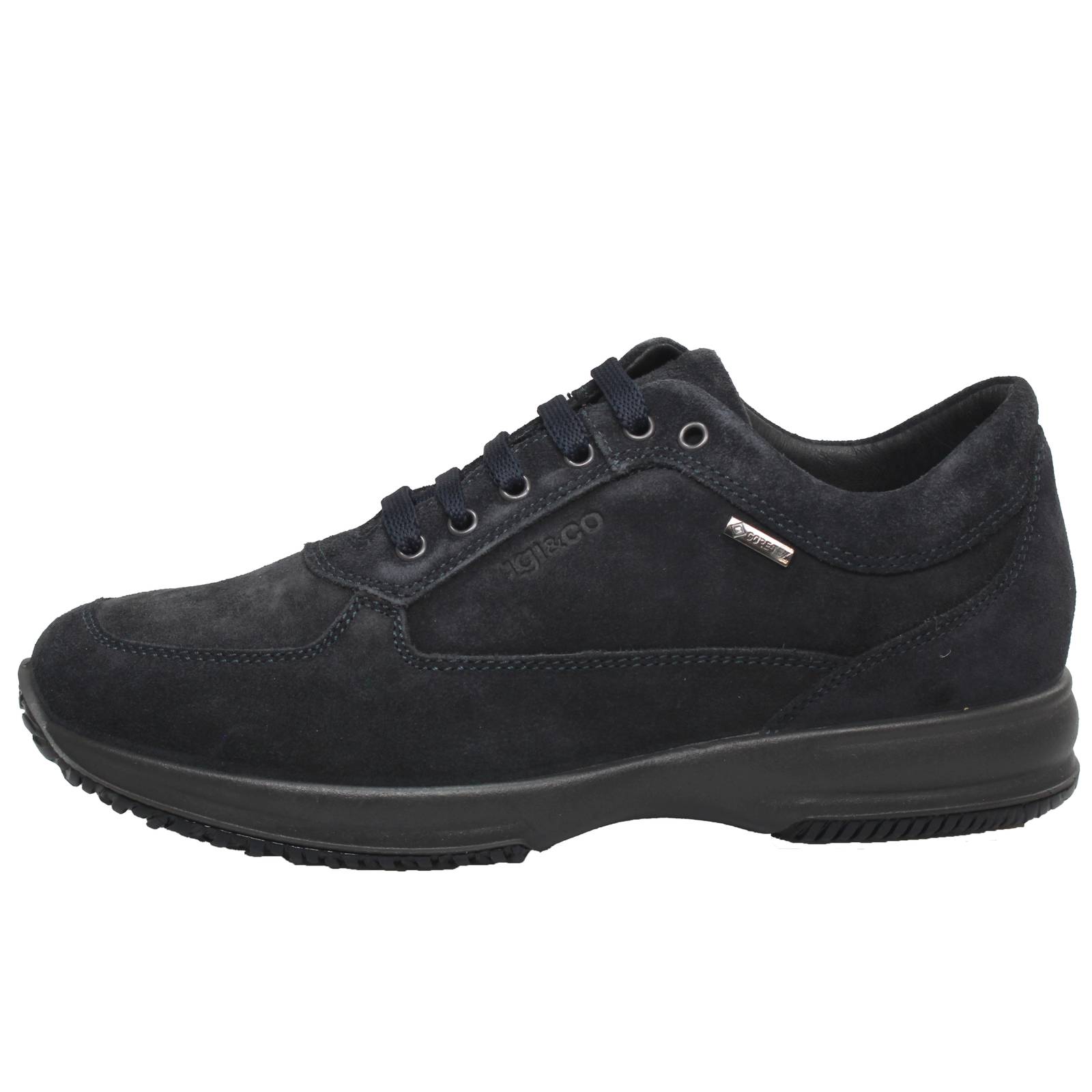 IGI &amp; CO Travel Time GTX - Sneakers in Suede and GoreTex Man blue Photo 3