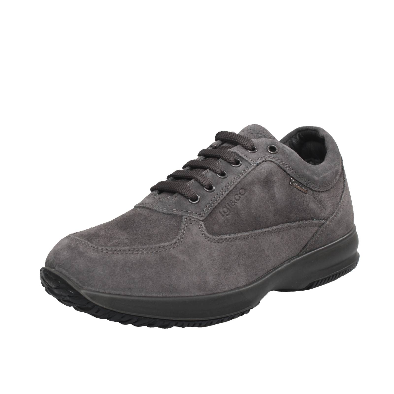 IGI &amp; CO Travel Time GTX - Sneakers in Suede and GoreTex Man grey Photo 1
