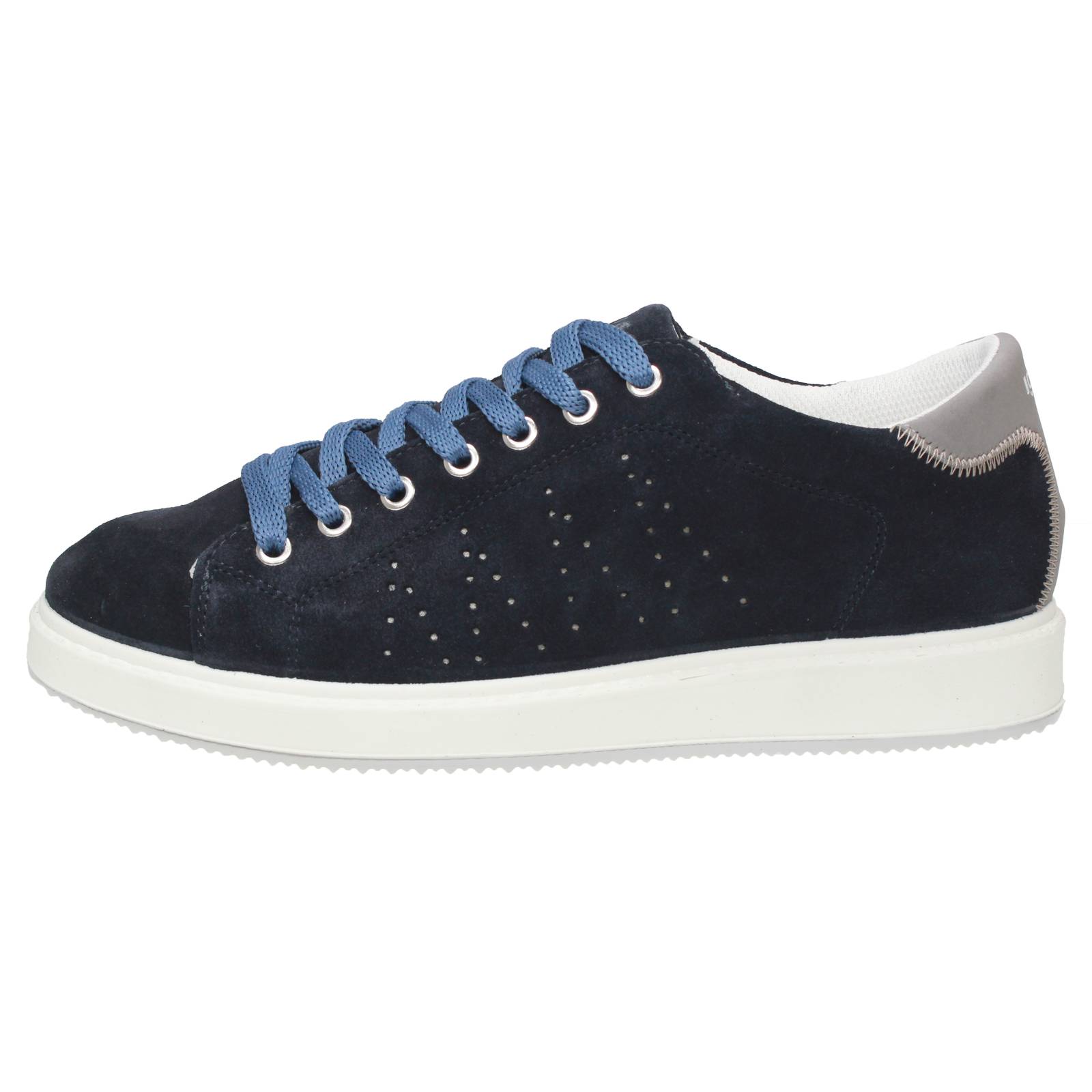 IGI &amp; CO Santiago - Sneakers en daim Homme bleu Photo 3
