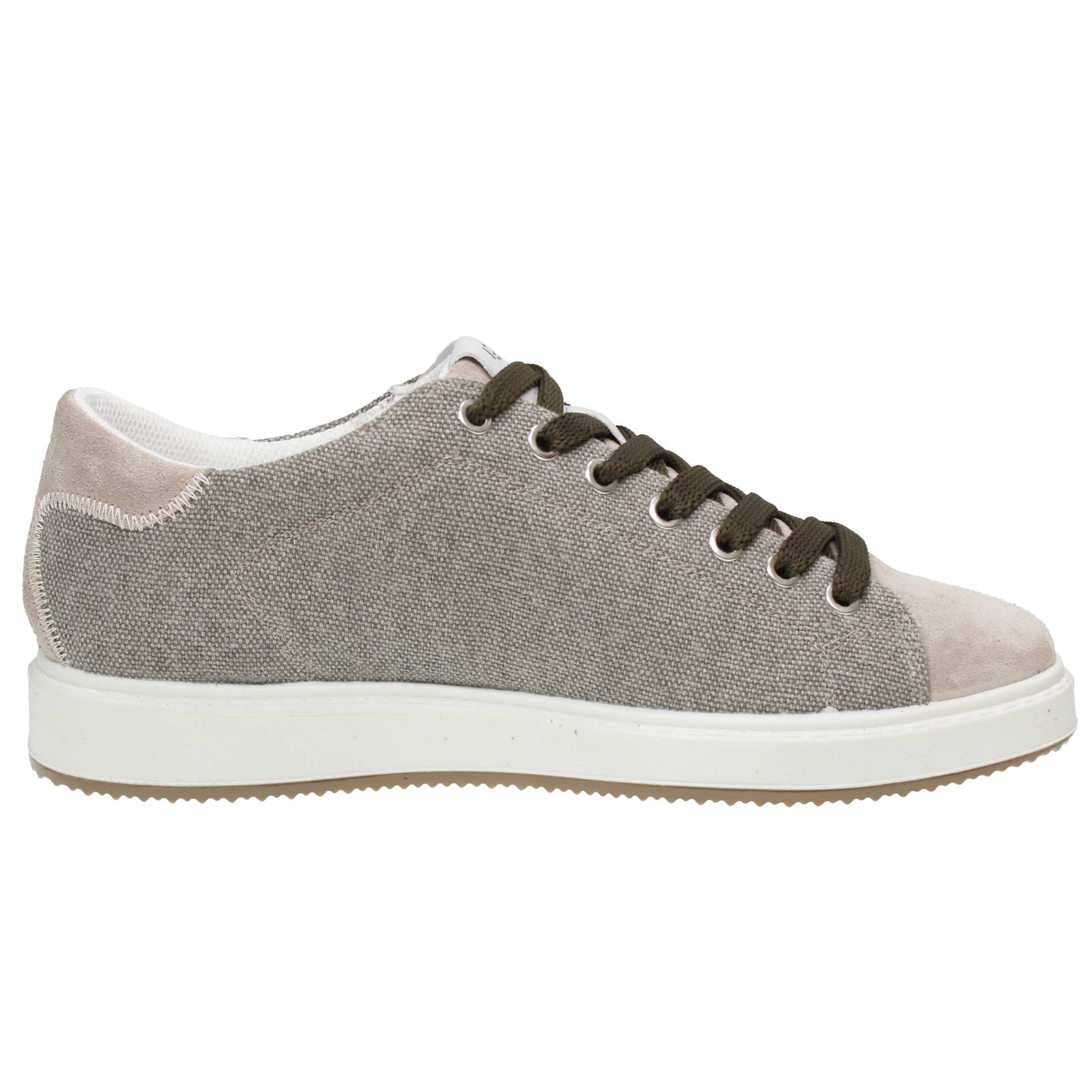 IGI &amp; CO Santiago - Sneakers basses en tissu et daim Homme sable Photo 2