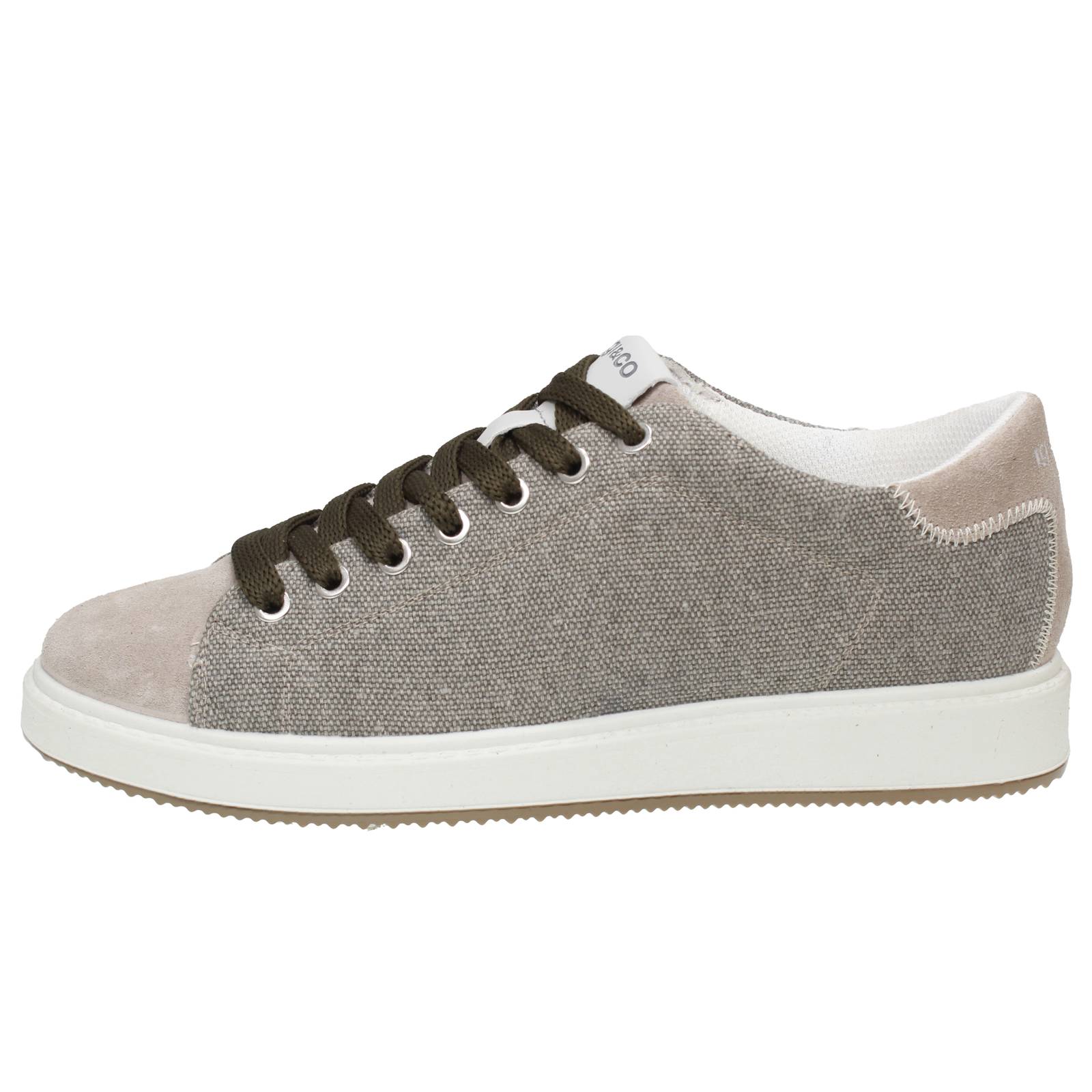 IGI &amp; CO Santiago - Sneakers basses en tissu et daim Homme sable Photo 3