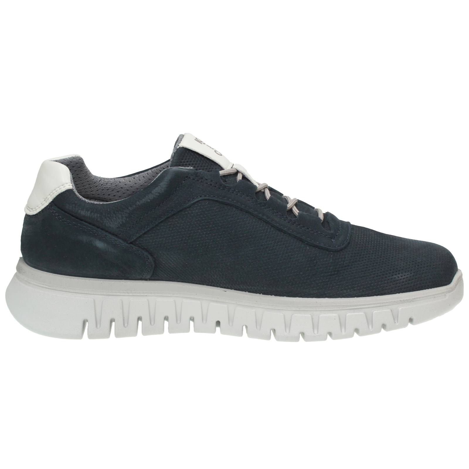 IGI &amp; CO Edo - Sneakers en cuir avec mousse à mémoire de forme Homme bleu Photo 2