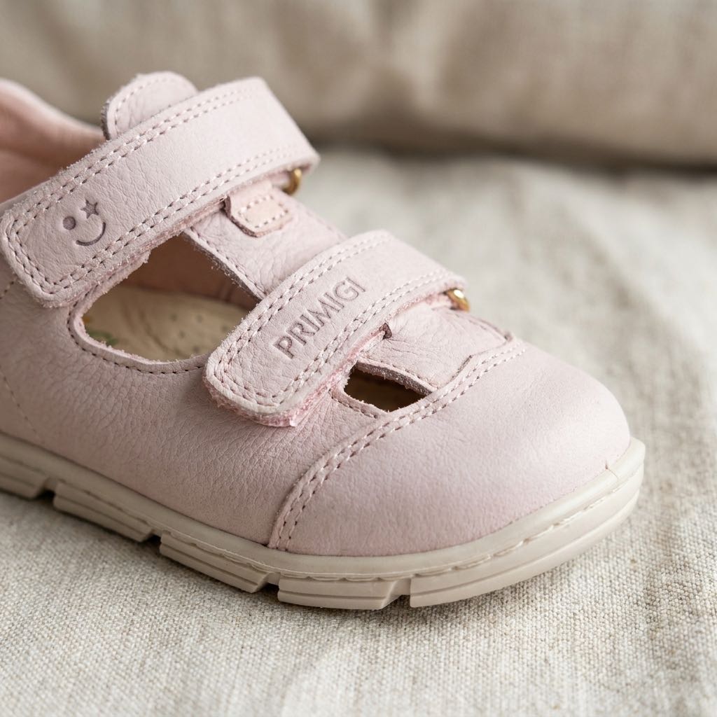 PRIMIGI Decon - Pantoffeln mit doppelten Riemen Kinder rosa Foto 4