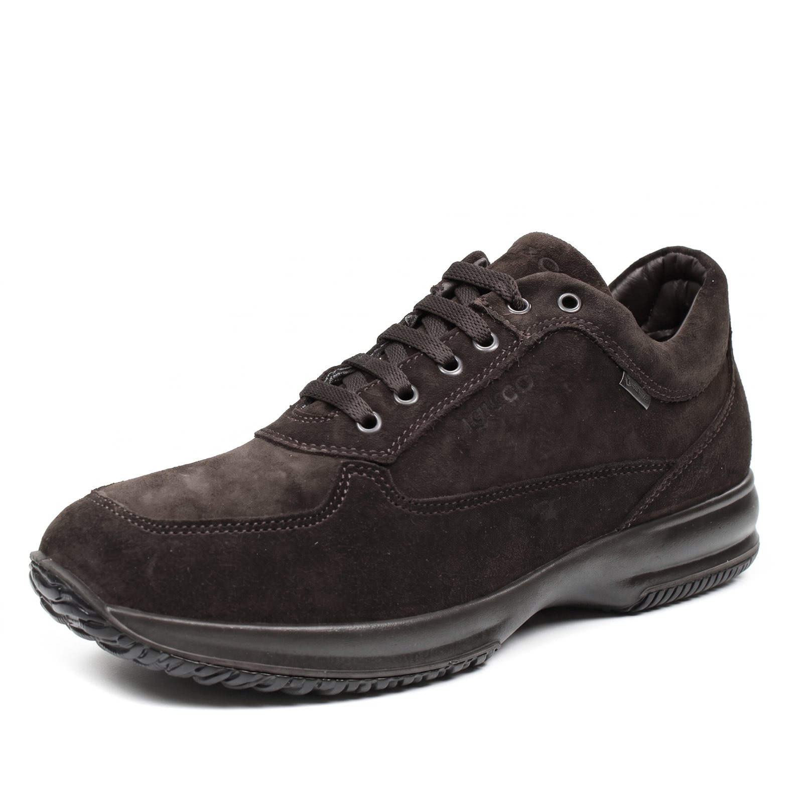 IGI & CO Time GTX – Sneakers aus Wildleder und Goretex Herren dunkelbraun
