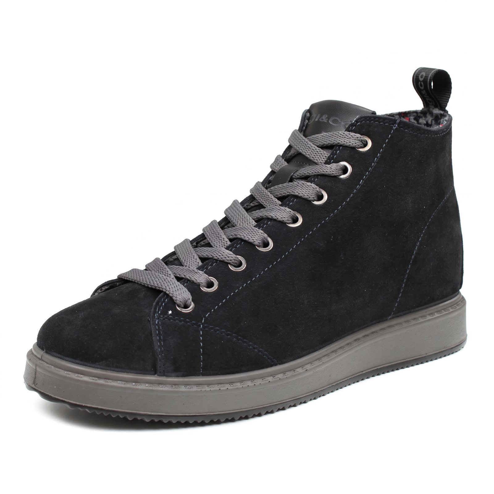 IGI & CO Santiago - Sneakers montantes en daim Homme bleu