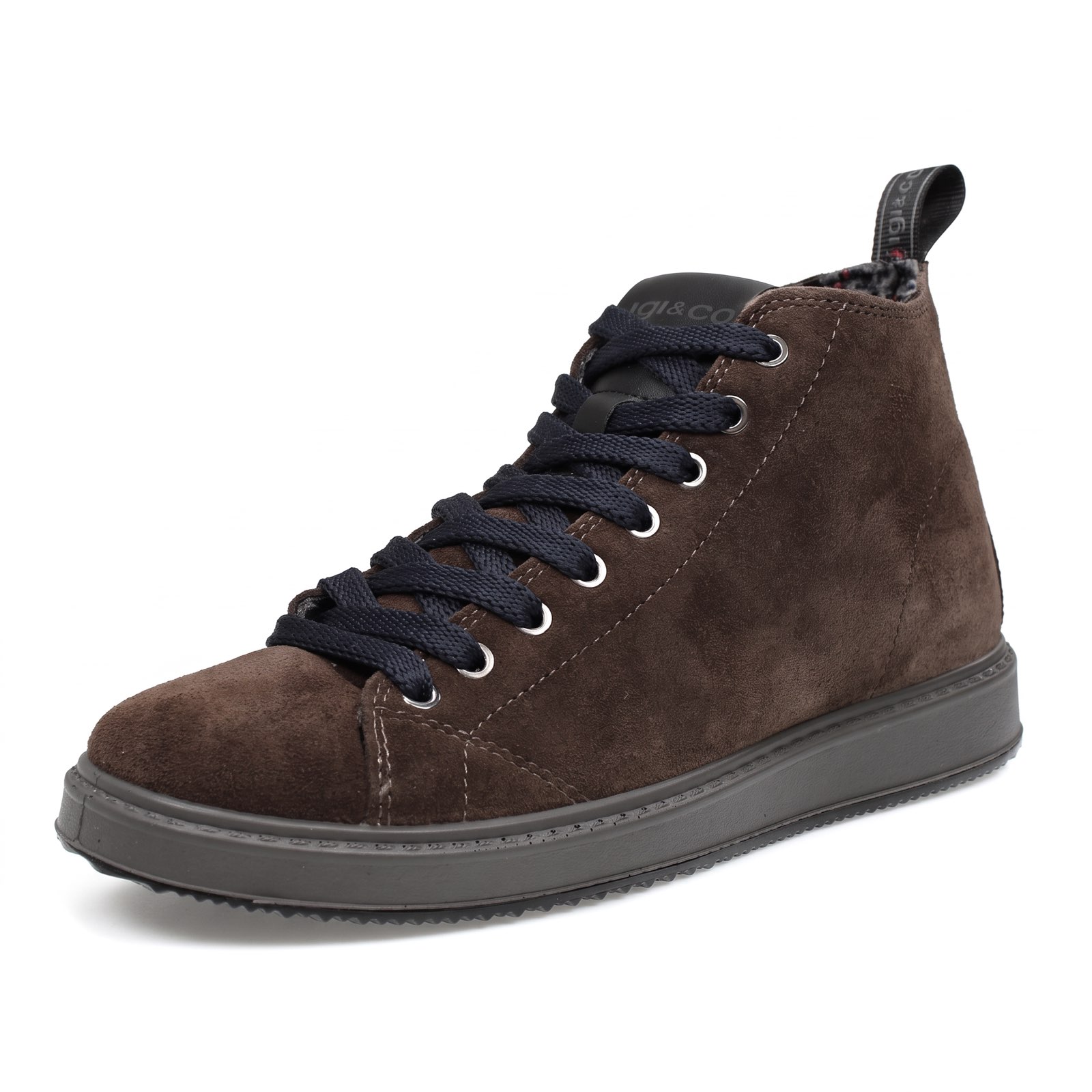 IGI & CO Santiago – Hohe Sneakers aus Wildleder Herren braun