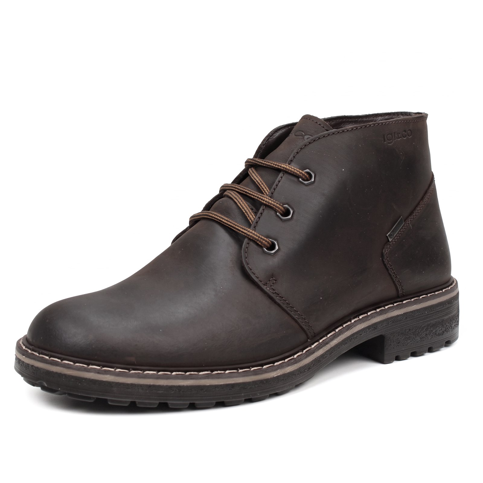 IGI & CO Freddy GTX – Stiefeletten aus Leder und Gore-Tex Herren dunkelbraun
