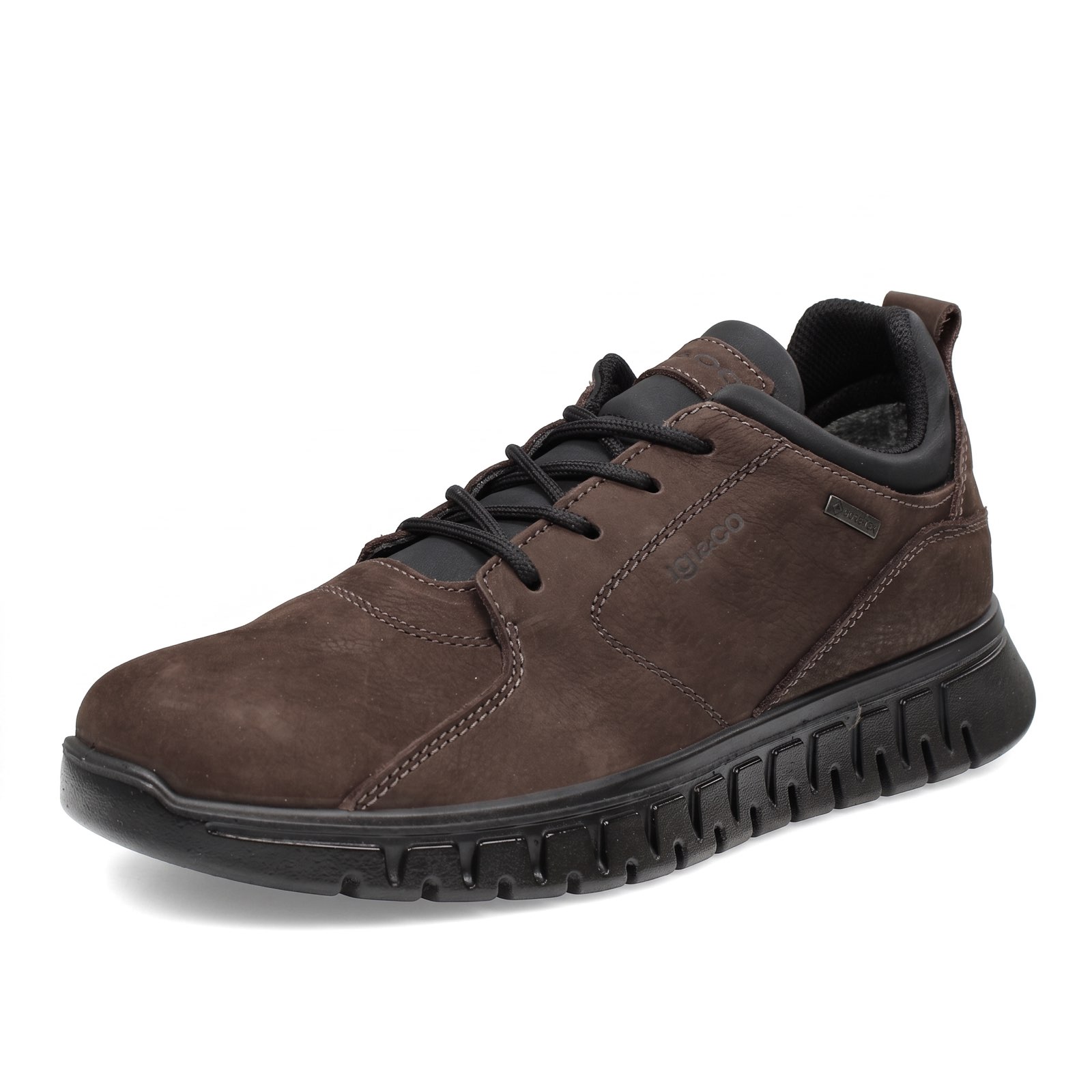 IGI & CO GTX Edo – Goretex-Sneakers aus Leder Herren dunkelbraun