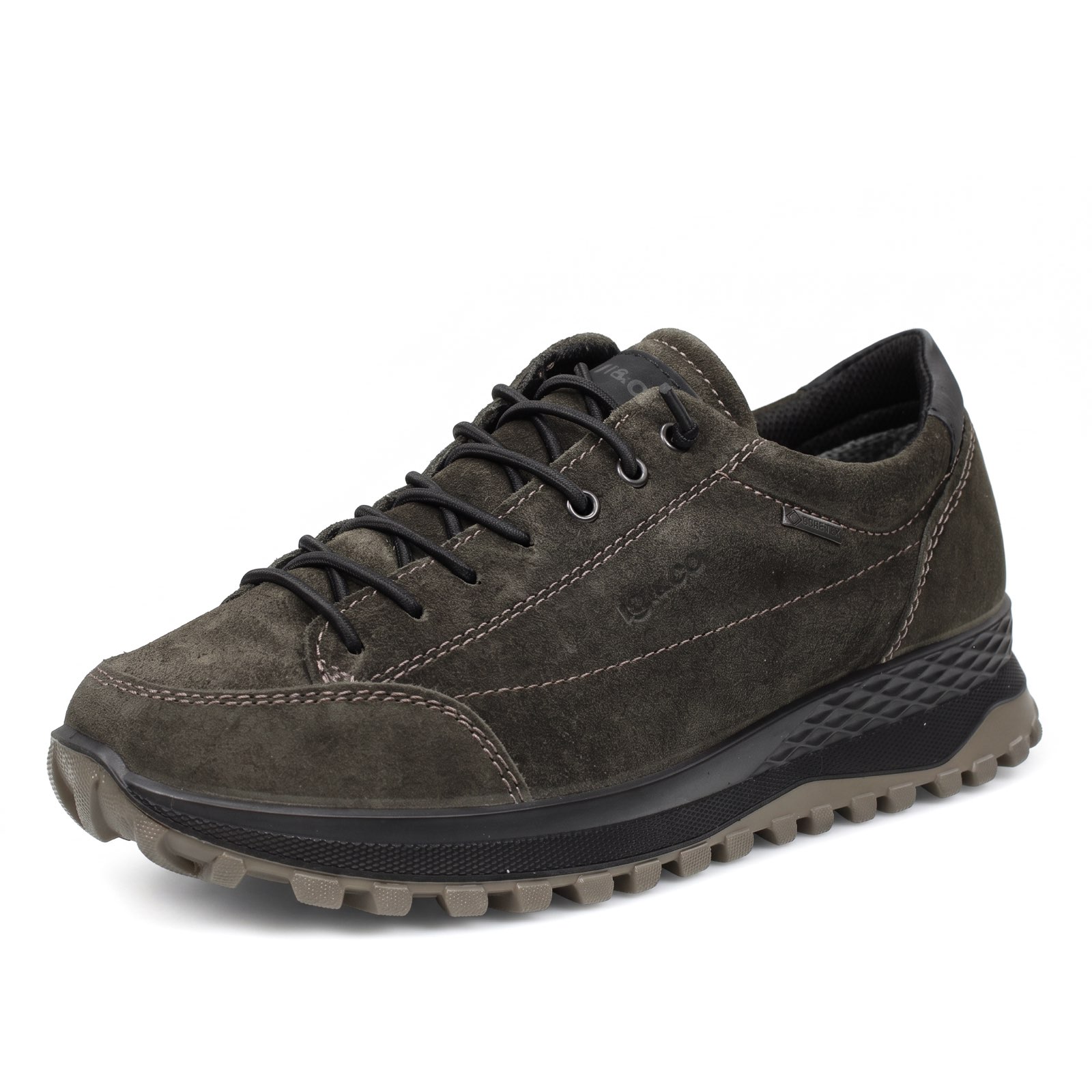 IGI & CO Eolo GTX – Slip-On aus Wildleder und Goretex Herren grün