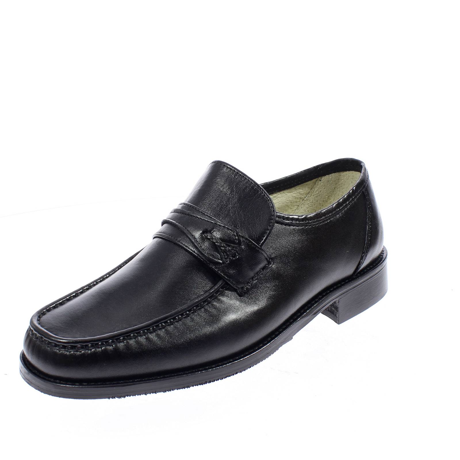 Кебу Мокассини в Пелле Наппа Неро - Уомо Скарпе Мокассини Комфорт