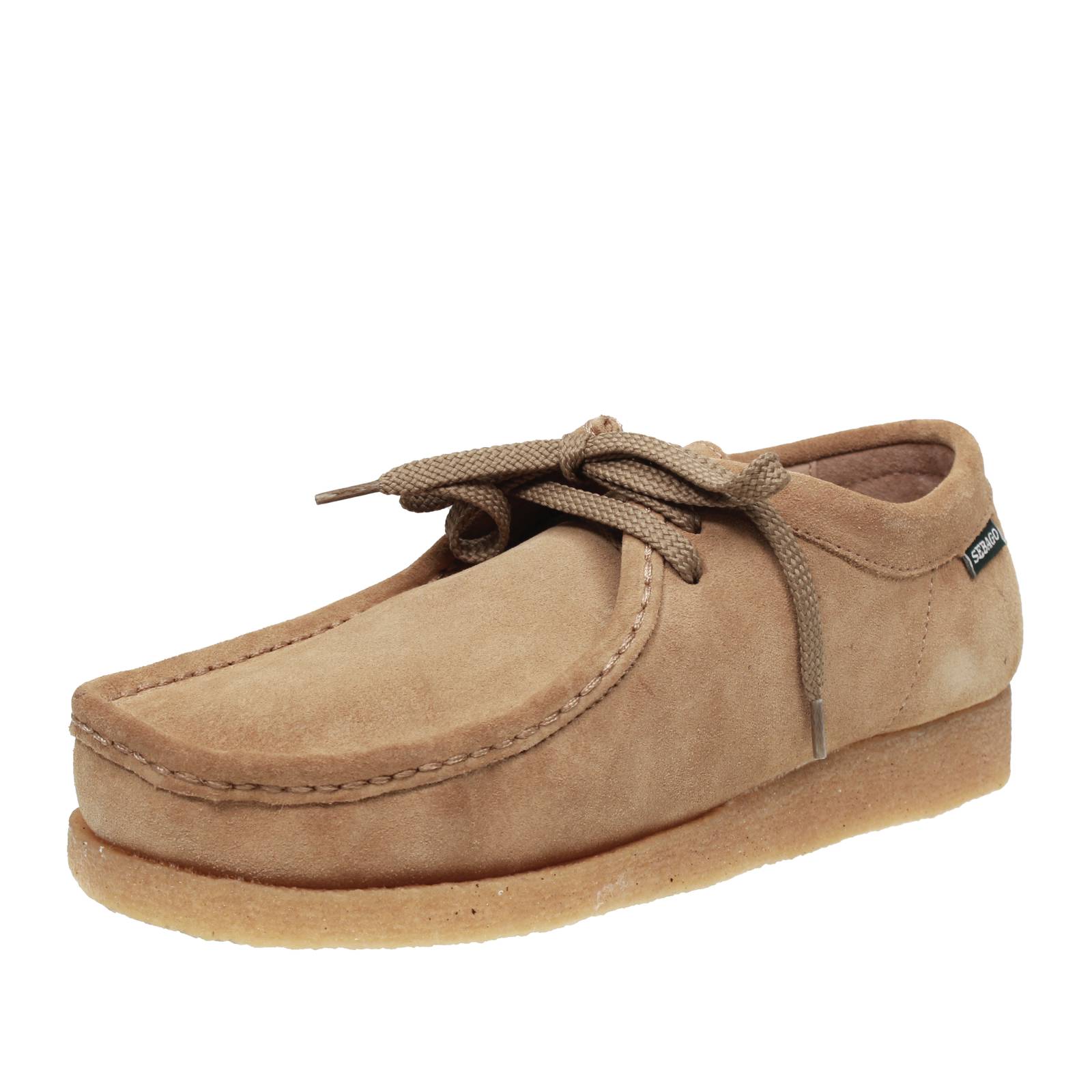 Sebago Koala - Mocassini Stringati из замши бежевого цвета - Uomo Scarpe Stringate