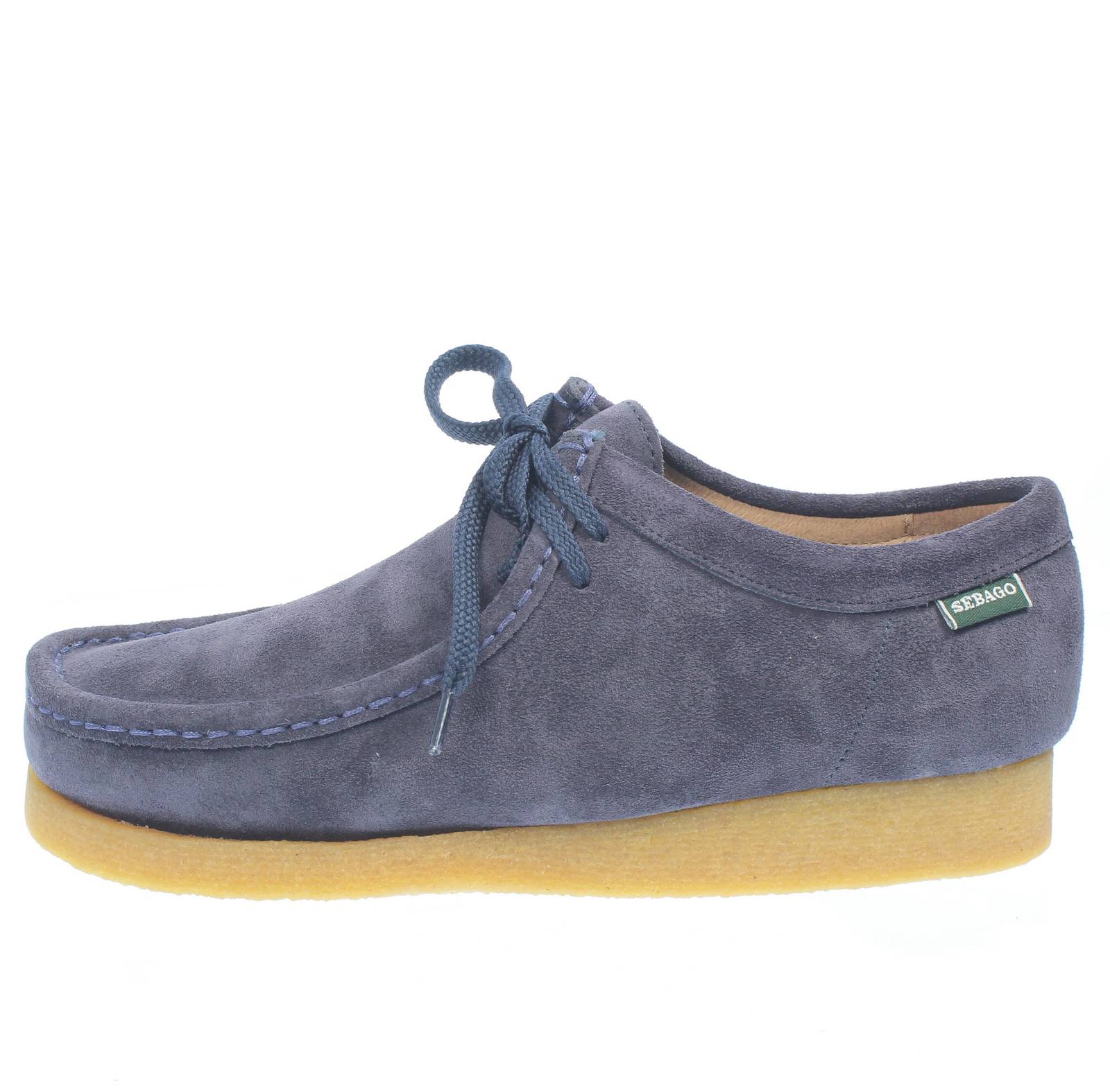 SEBAGO Koala - Mocassins à lacets en daim Homme bleu Photo 3