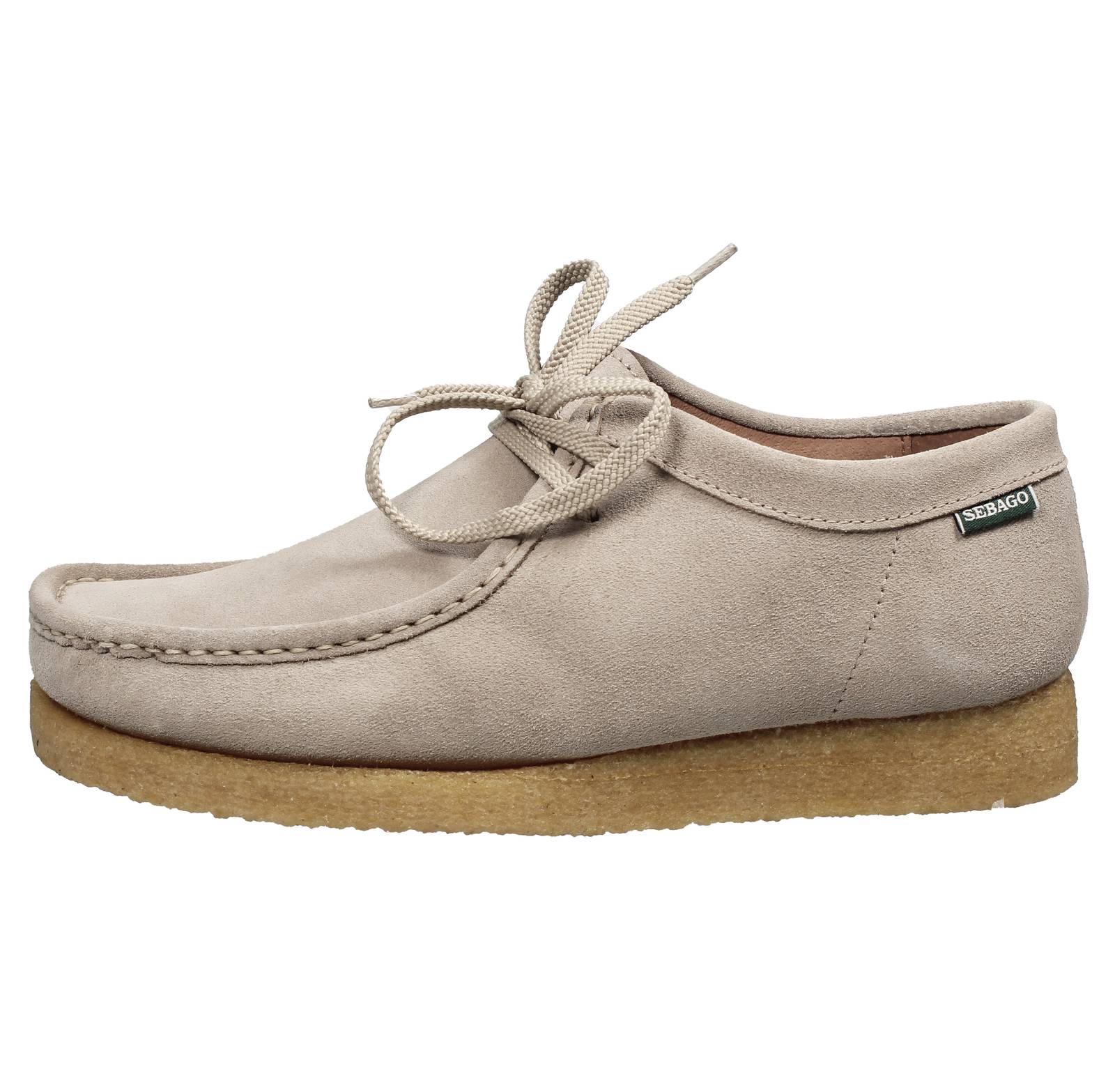 SEBAGO Koala - Mocassins à lacets en daim Homme sable Photo 3