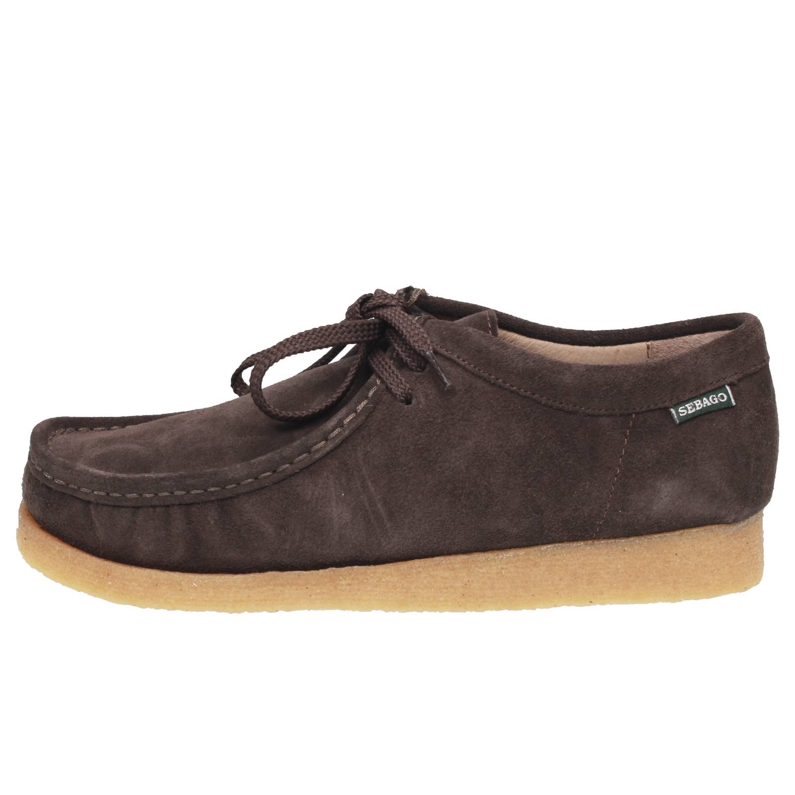 SEBAGO Koala - Mocassins à lacets en daim Homme marron Photo 3