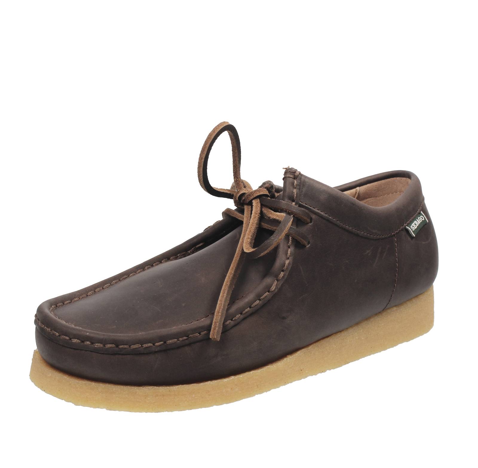 SEBAGO Koala - Mocassini stringati in pelle Uomo testa di moro