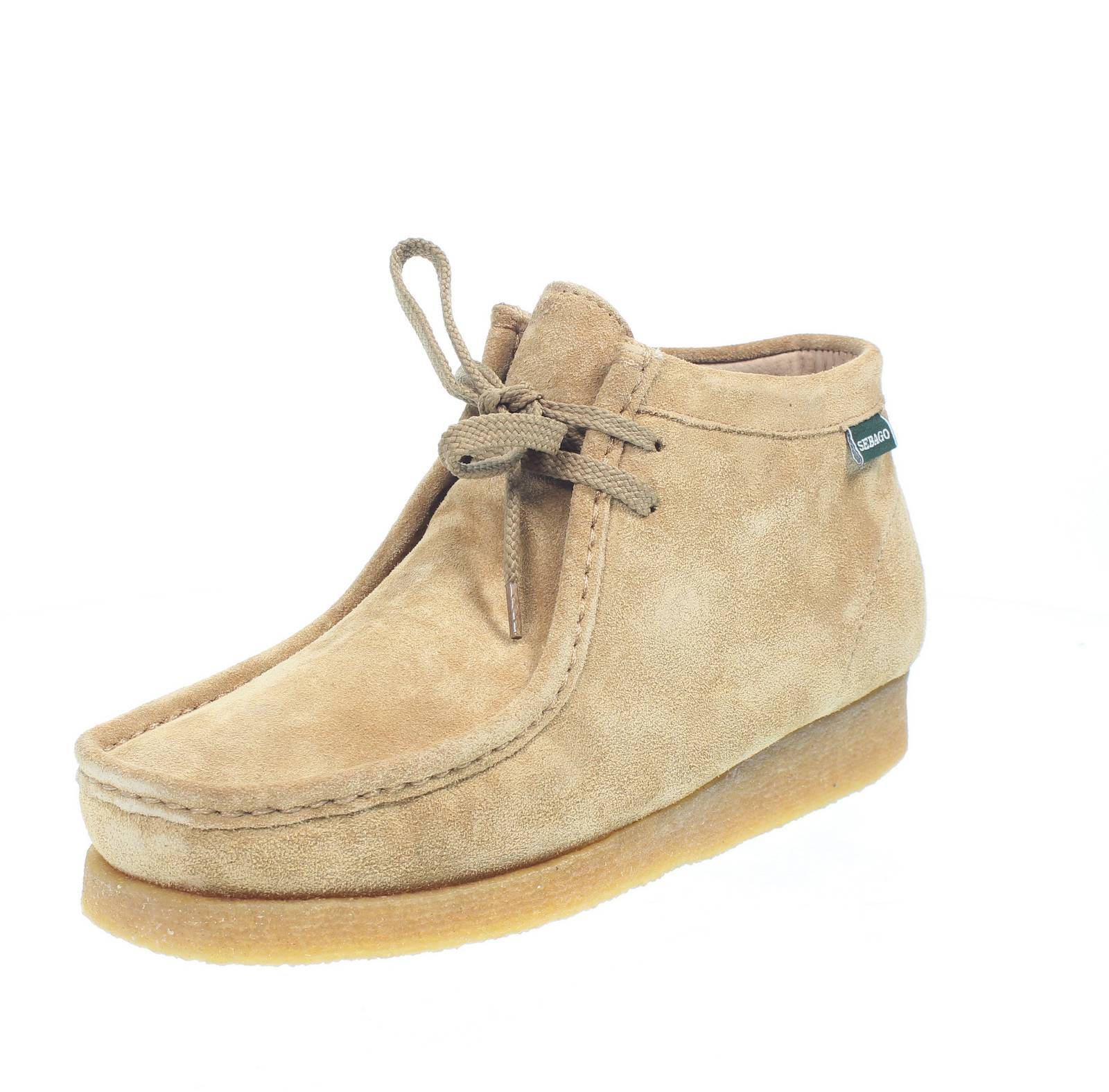 Мокасины-стрингаты Sebago Koala из замши бежевого цвета - Uomo Scarpe Stringate