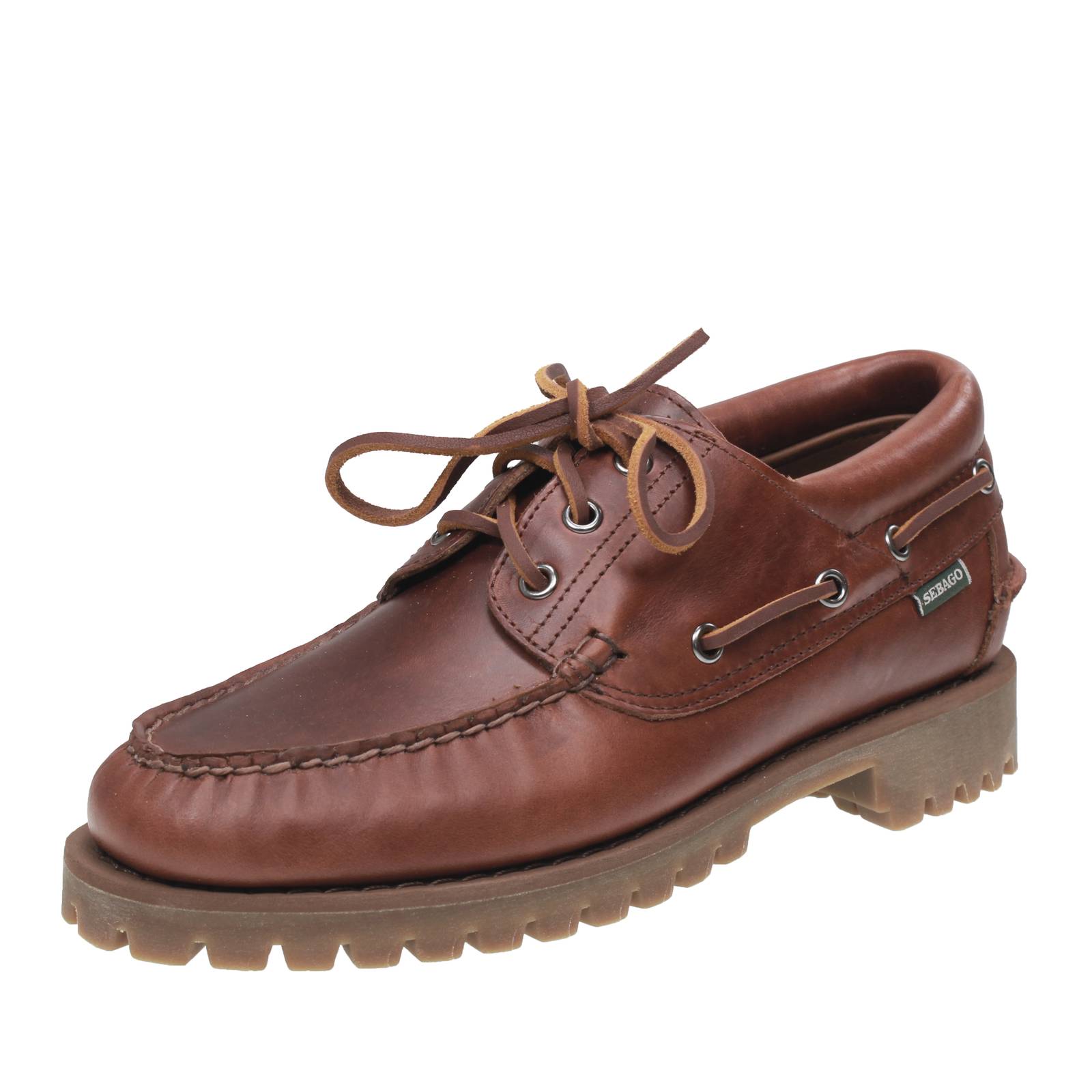 SEBAGO Acadia - Cuir lacé Homme marron