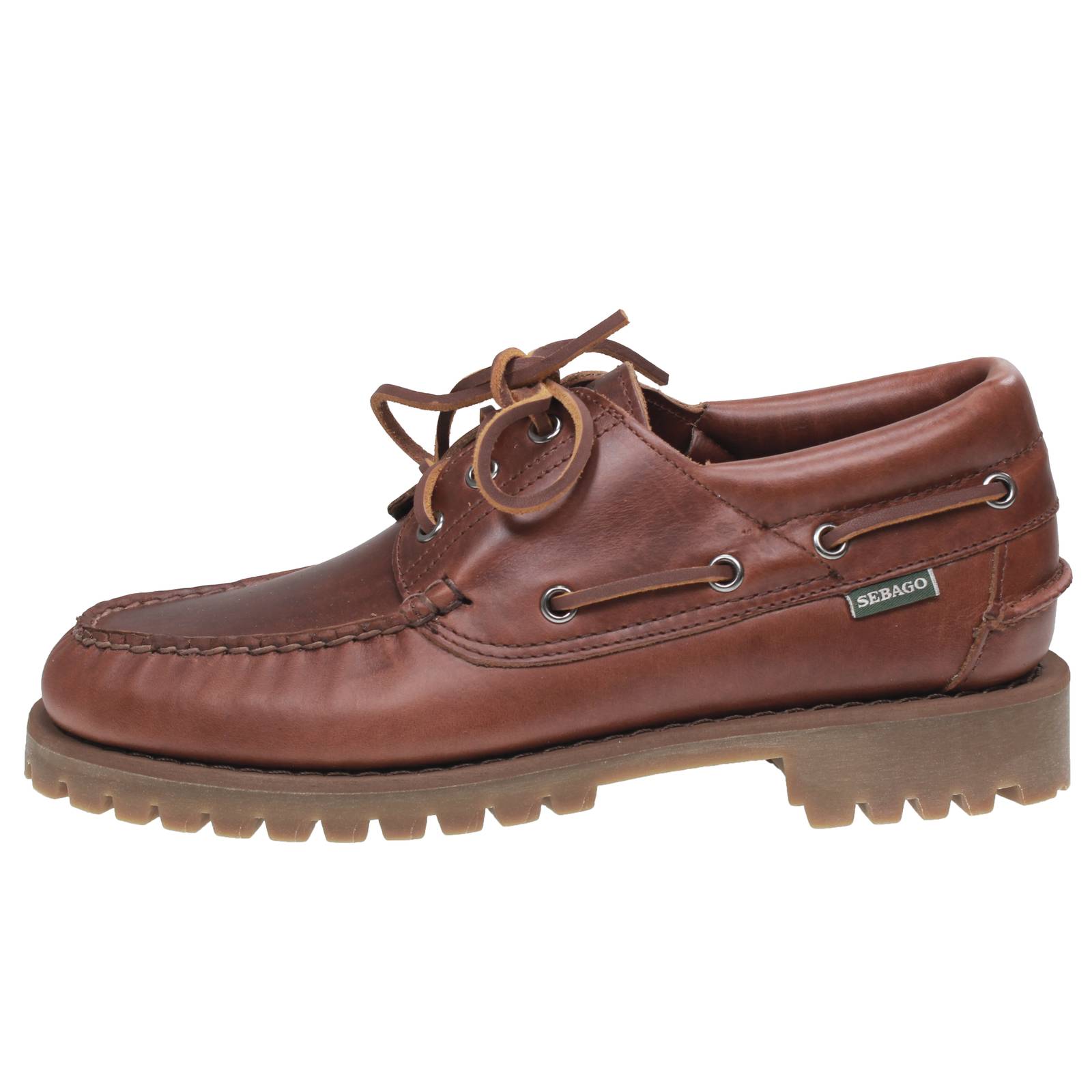 SEBAGO Acadia - Cuir lacé Homme marron Photo 3