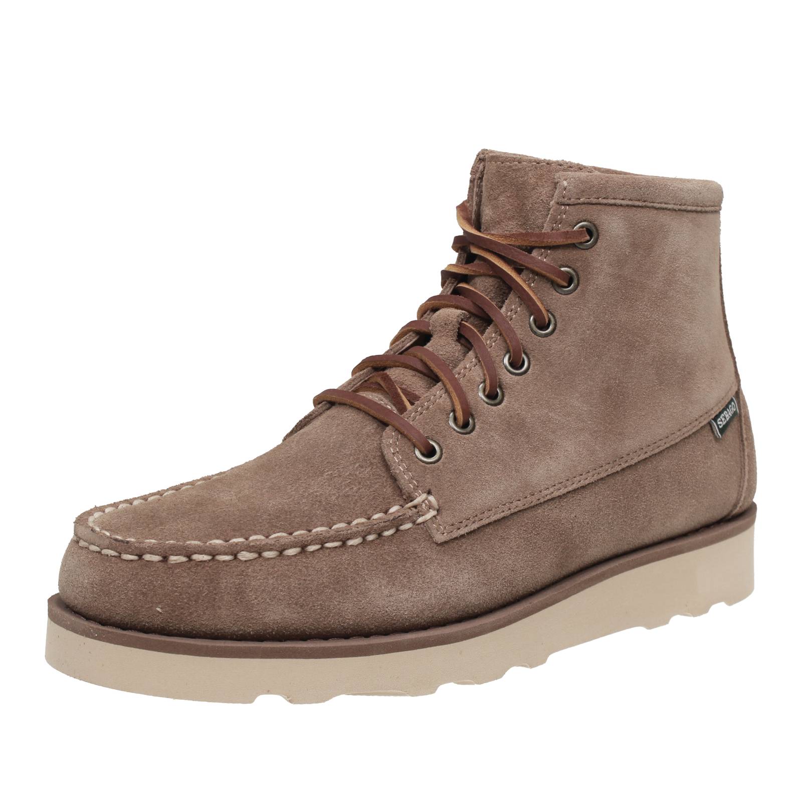 Sebago Tala Mid - Leder Stiefeletten Sand - Herren Schuhe Schnürstiefeletten