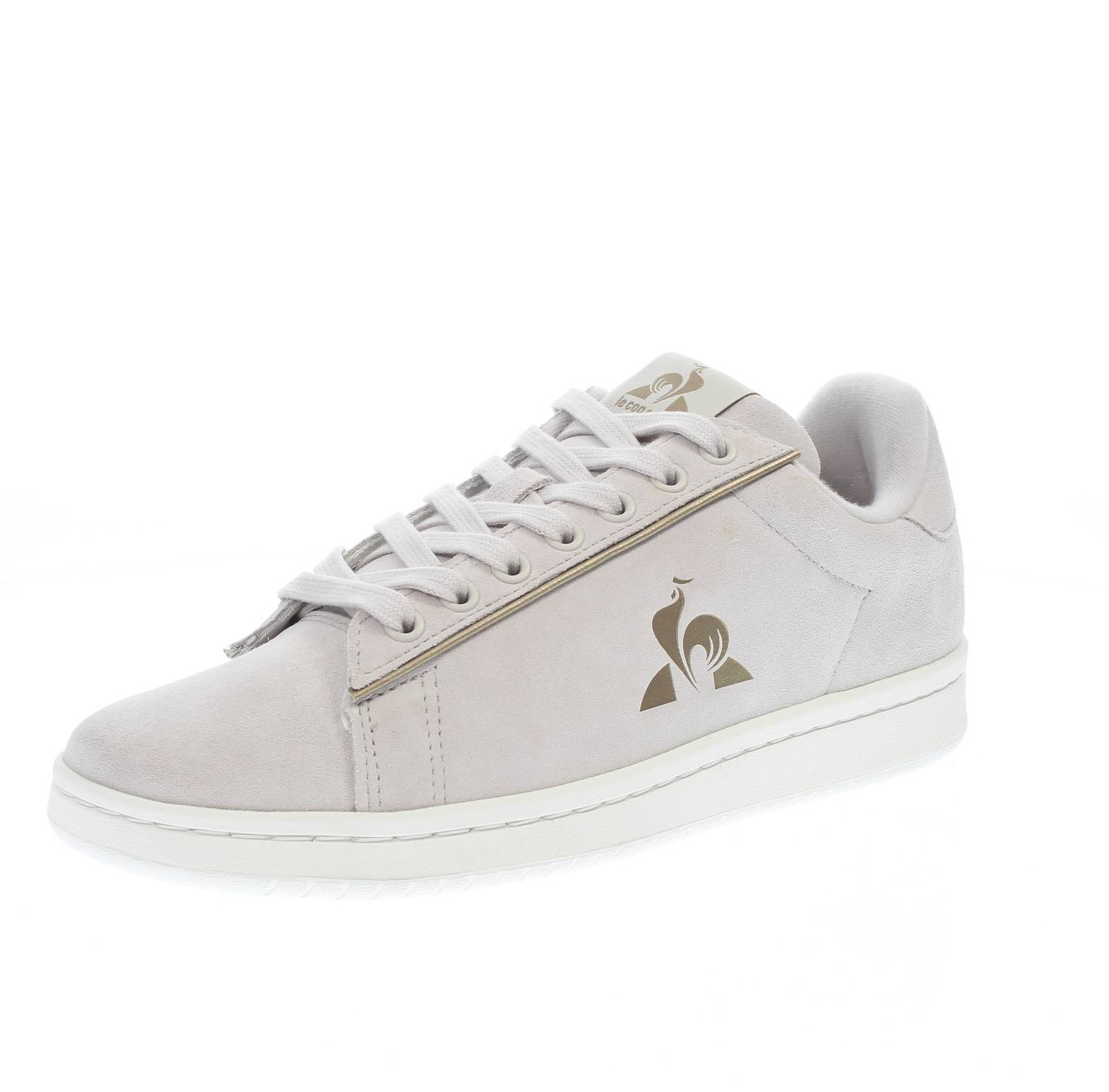 LE COQ SPORTIF Court Clean - Sneakers basse in Suede Uomo grigio