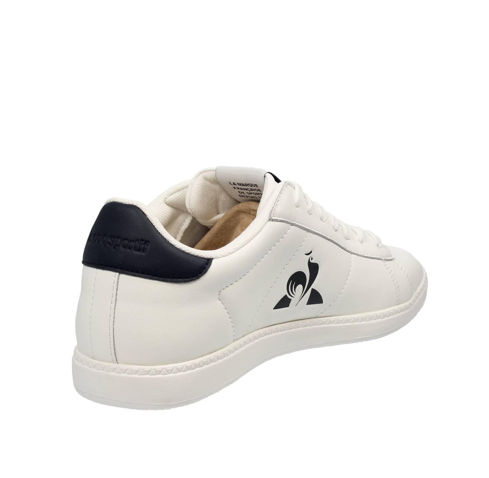 LE COQ SPORTIF Courtset 2 - Low Leather Sneakers Man white Photo 4