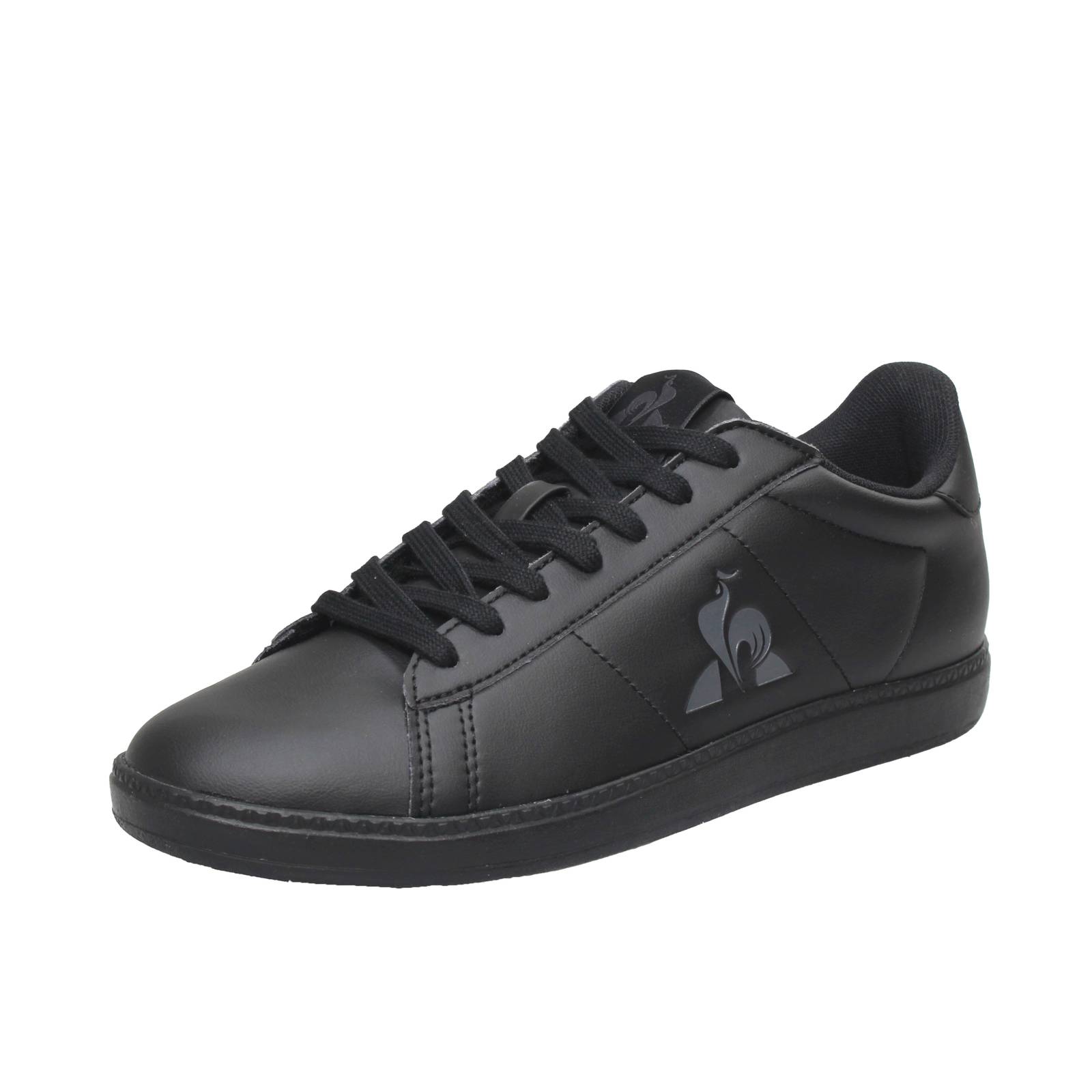 LE COQ SPORTIF Courtset 2 - Sneakers basses en cuir Homme noir