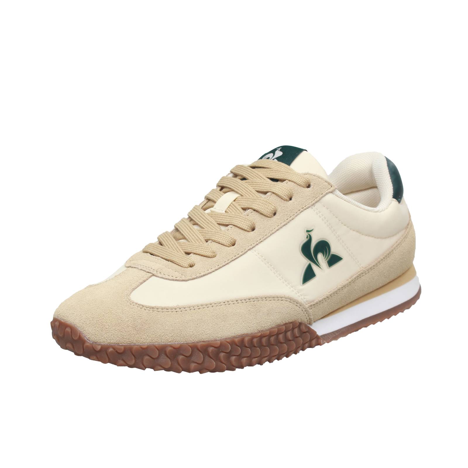 LE COQ SPORTIF Veloce I - Niedrige Sneakers aus Wildleder Herren sandfarben