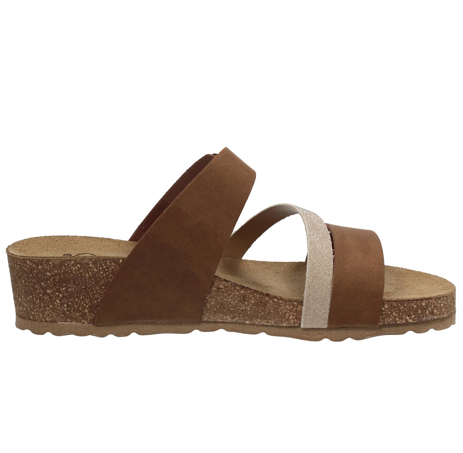 MISS DESIRE Wedge Sandals Woman brown Photo 2