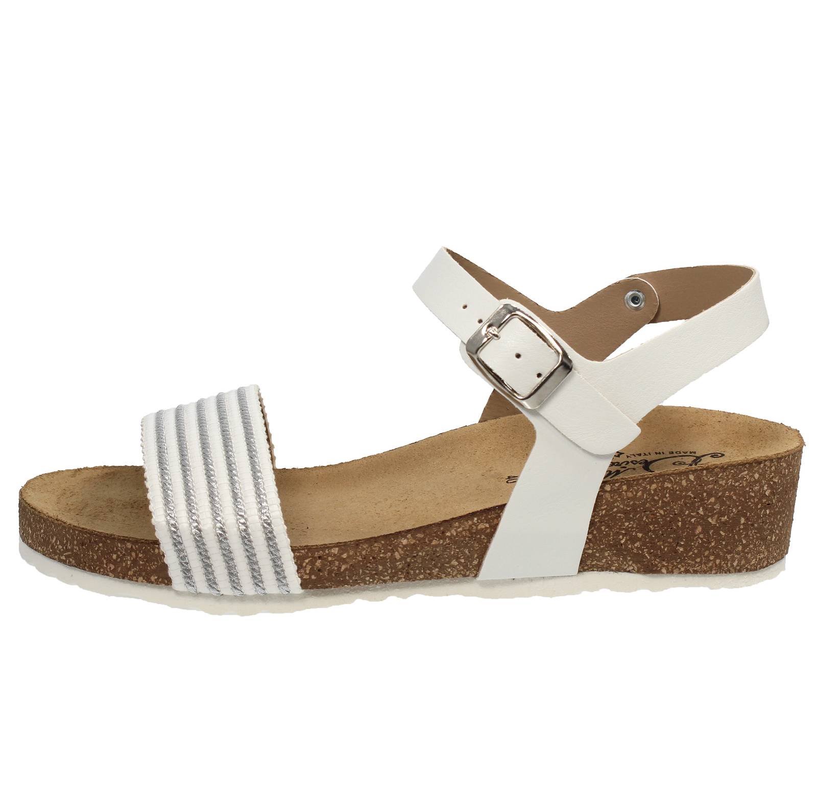 MISS DESIRE Wedge Sandals Woman white Photo 3