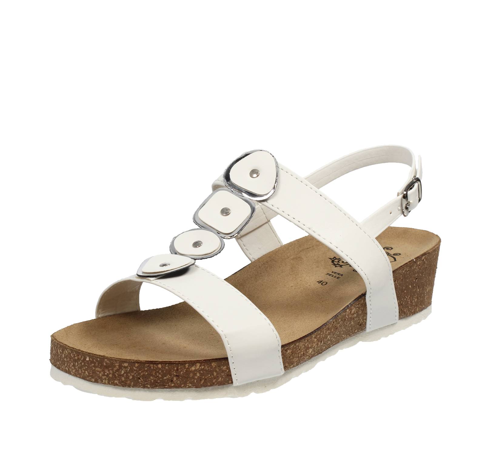 Мисс Дезире Сандали Кон Зеппа Бьянко - Донна Скарпе Сандали Зеппа 9390₽