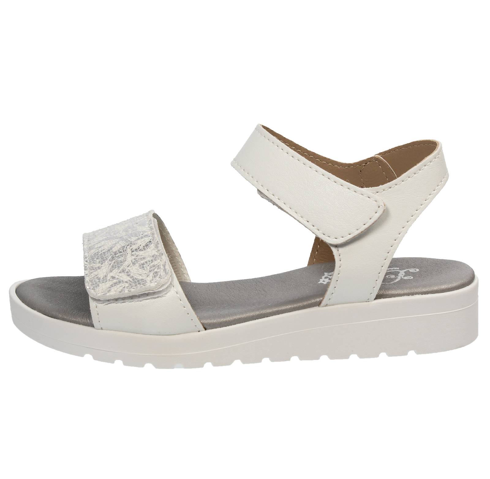 MISS DESIRE Wedge and Strappy Sandals Kids white Photo 3