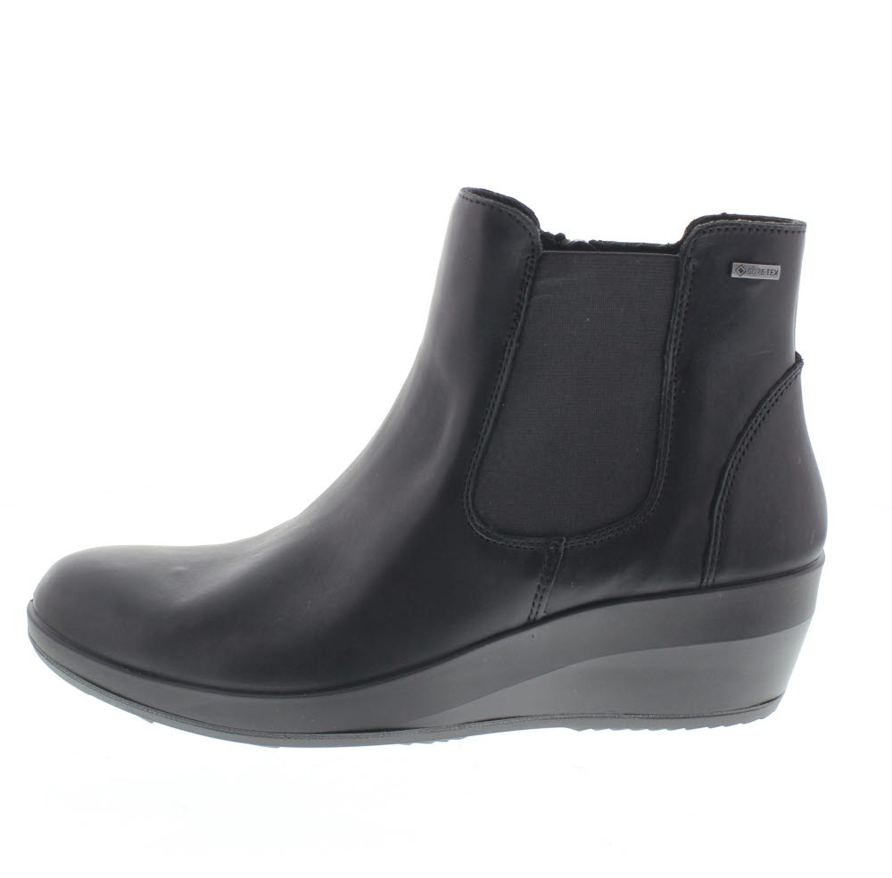 Legero Cosy Stivaletto Donna In Pelle Scamosciata Con Gore-Tex – Comodo Larghezza G, Nero - 6