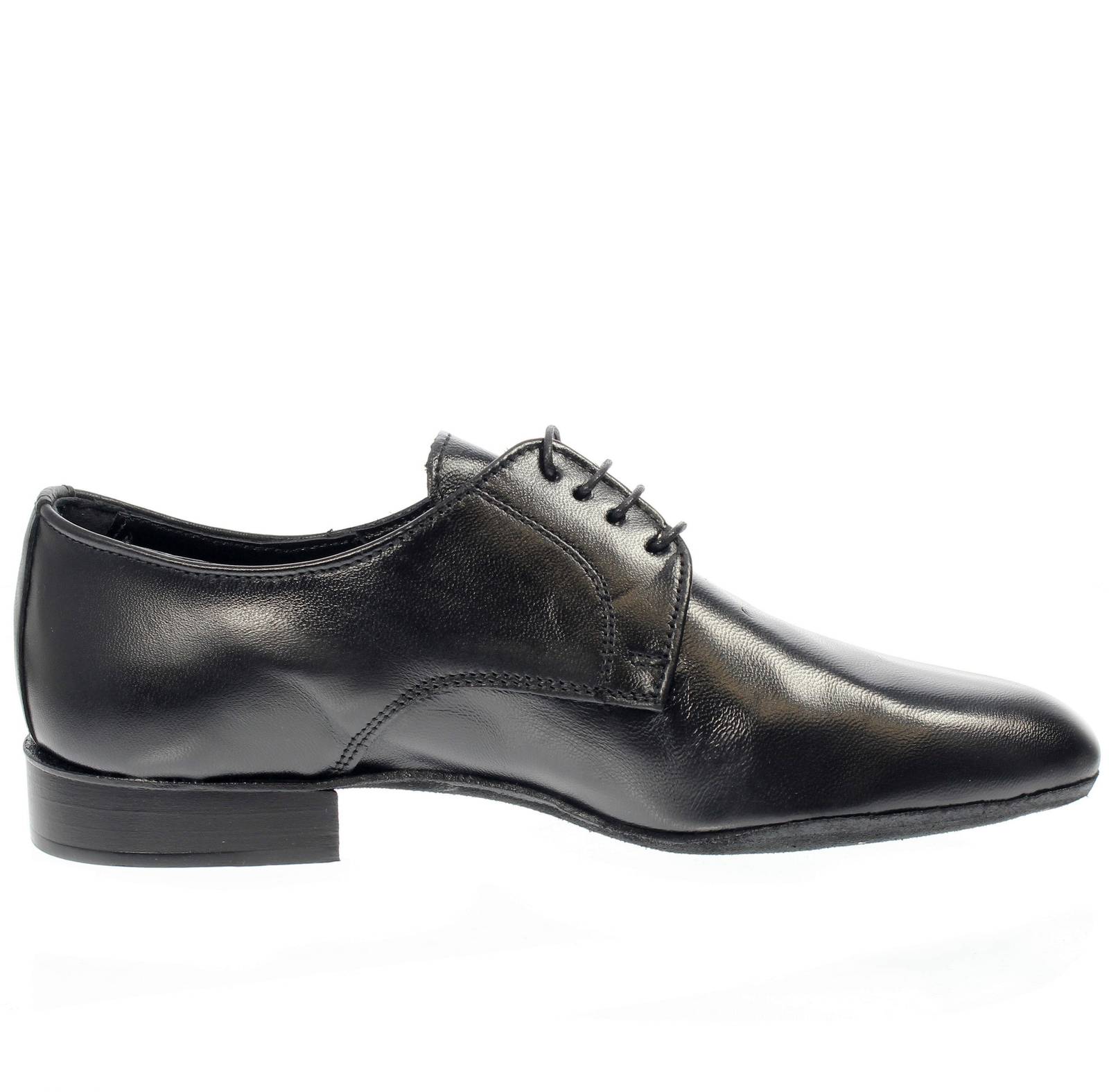 ELLE CLASSIC Tanzschnürschuhe aus Leder Herren schwarz Foto 2