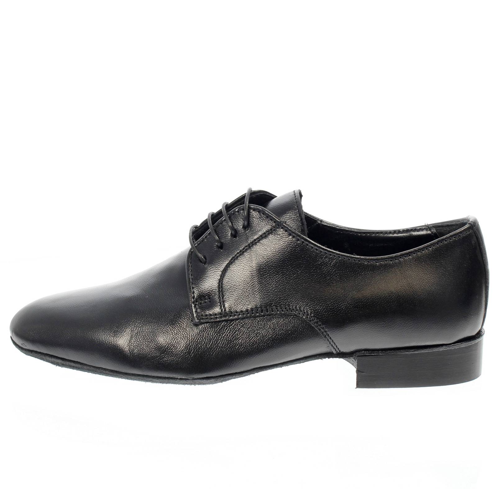 ELLE CLASSIC Tanzschnürschuhe aus Leder Herren schwarz Foto 3
