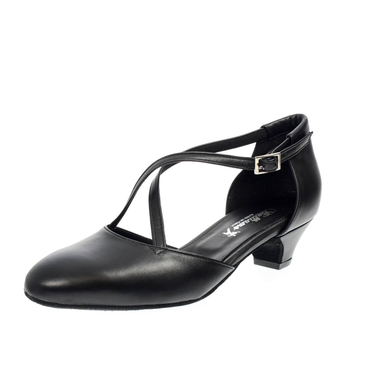 Elle Classic Scarpe в Пелле Да Балло Неро - Донна Скарпе, Сандали Такко