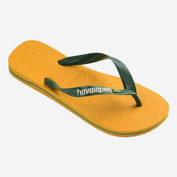 HAVAJANAS logo du brasil Homme jaune Photo 2