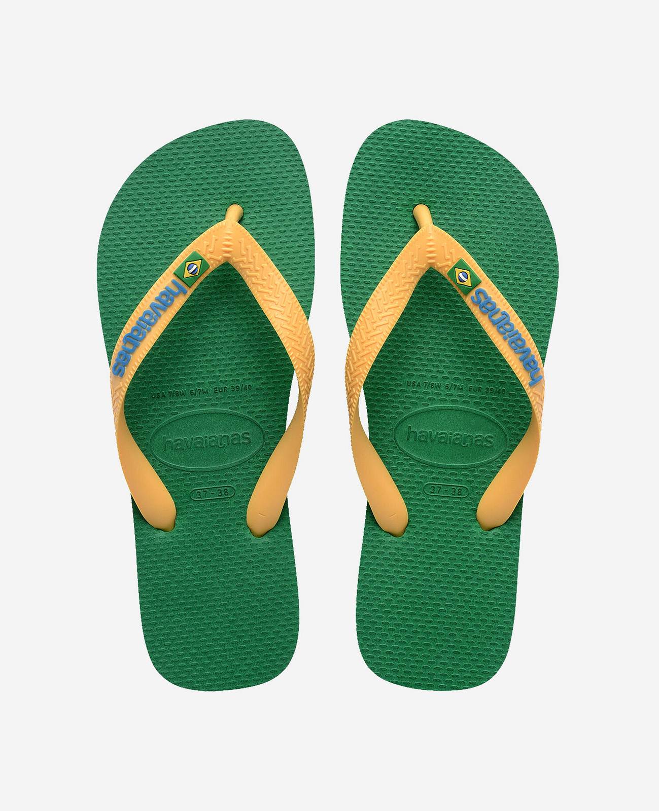 HAVAJANAS brasil logo Uomo verde Foto 1