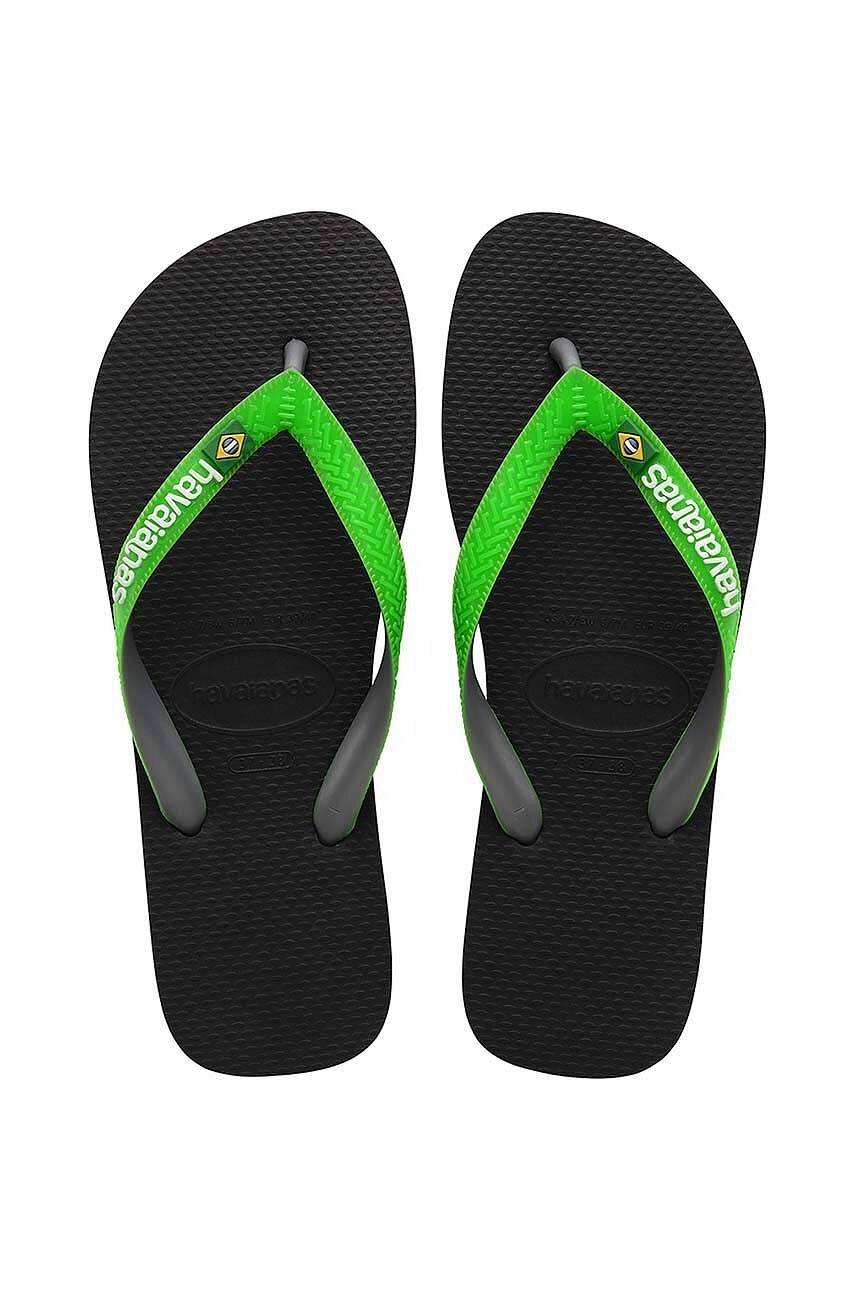 Havajanas Brasil Mix Schwarz - Größe 41-42 Herrenschuhe Pantoletten Band