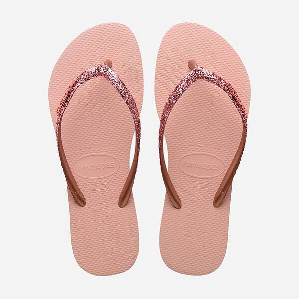 Лосьоны Havajanas Slim Glitter Ii Rosa - Größe 39-40 Для дамских штанишек, предназначенных для ценителей