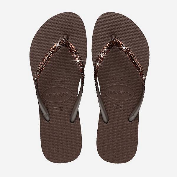 HAVAJANAS Schlankes Glitzern II Damen braun