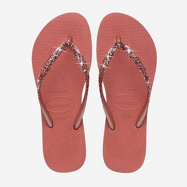HAVAJANAS Schlankes Glitzern II Damen rot