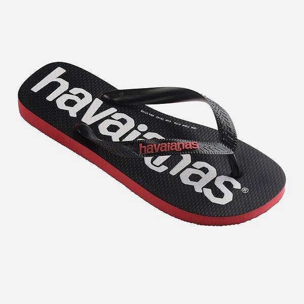 Havajanas Top Logomania 2 Rosso - Taglia 41-42 Scarpe Uomo Ciabatte Infradito - Foto 3 di 3