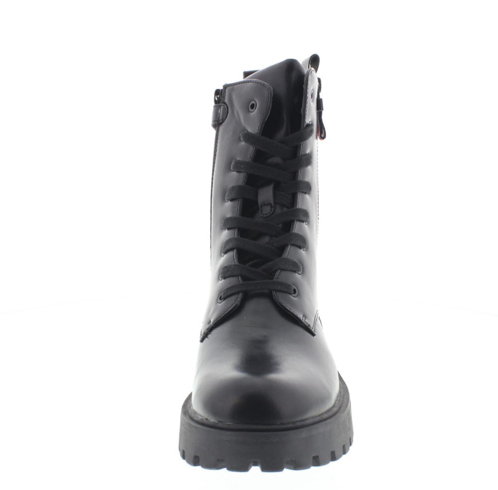 TOMMY HILFIGER Laced Ankle Boots Leatherette 30/34 Kids black Photo 3