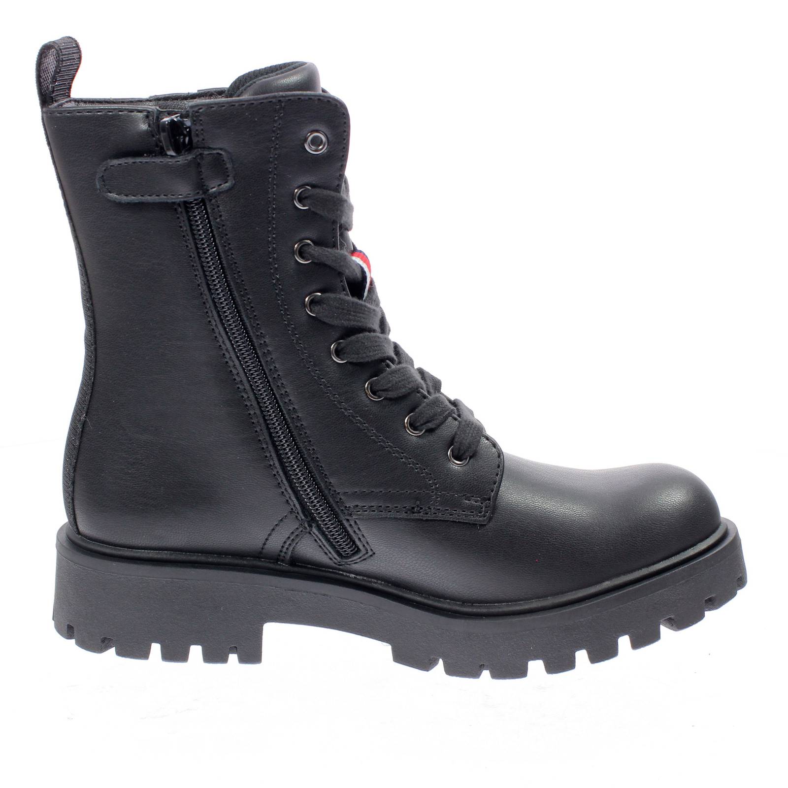TOMMY HILFIGER Synthetic matte amphibians Kids black Photo 2
