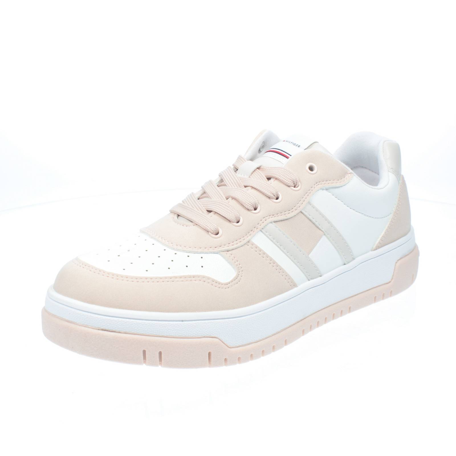TOMMY HILFIGER Niedriger Trainer mit Reißverschluss Damen rosa